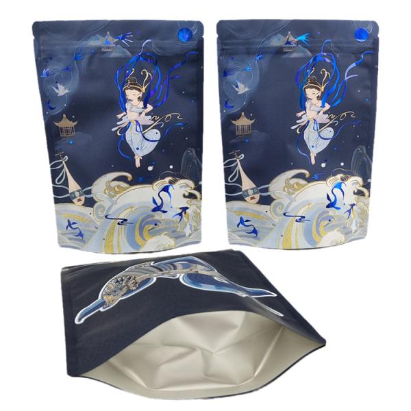 High Quality Customized Reusable Zipper Plastic Packaging Bag for Chocolate Nut