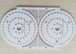 White Soldermask Aluminium ENIG / HASL Surface Durable PCB Printed Circuit Board  PCB Board For LED