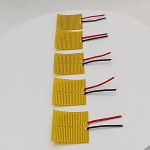 Cheap Efficient And Reliable Polyimide Heater Element High Speed Heating Rectangle Shape for sale