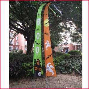 Cheap Halloween Garden Flag Haunted house and Ghost for sale