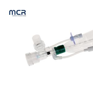 ICU Anesthesia Closed Suction Catheter With Double Swivel Connector