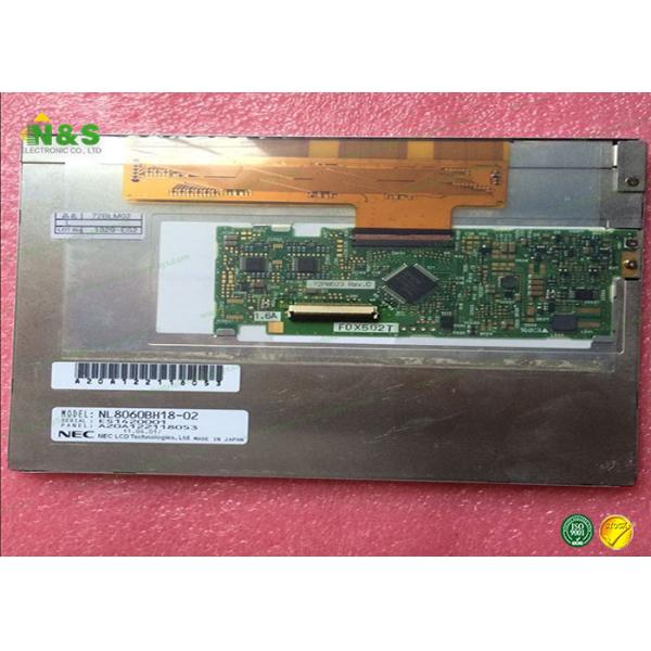 NL8060BH18-02 flat panel lcd display 7.2" LCM 800×600 370 600:1 262K/16.7M WLED LVDS