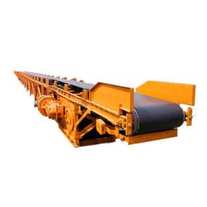 Conveying Hoisting Machine Rubber Mobile Inclined Belt Conveyor