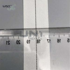 12mm Curing Wrapping Nylon Ribbon Tape Anti Abrasion White Color