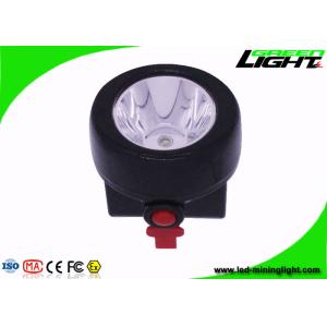Portable Cordless Mining Cap Lamps Light Weight 10000 Lux High Beam