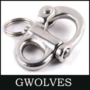 316 Stainless Steel Quick Release Fixed Bail Swivel Eye Snap Shackle and