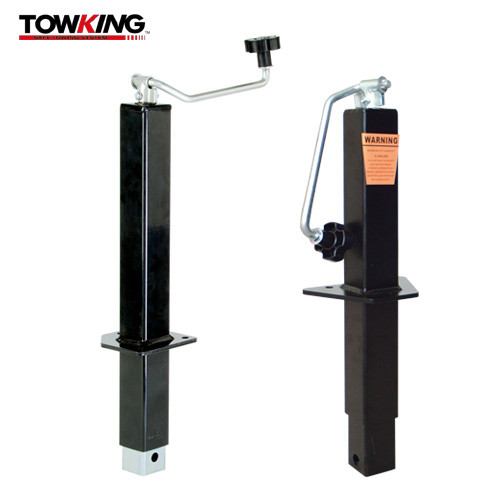 Square Tube A Frame Trailer Jack Stand Topwind 5000lbs Capacity 15''+13-1/2''