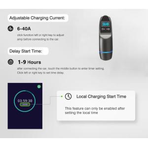 Byd Charging Port Type 2 Level 1 Level 2 Fast AC EV Charger 32a Home For