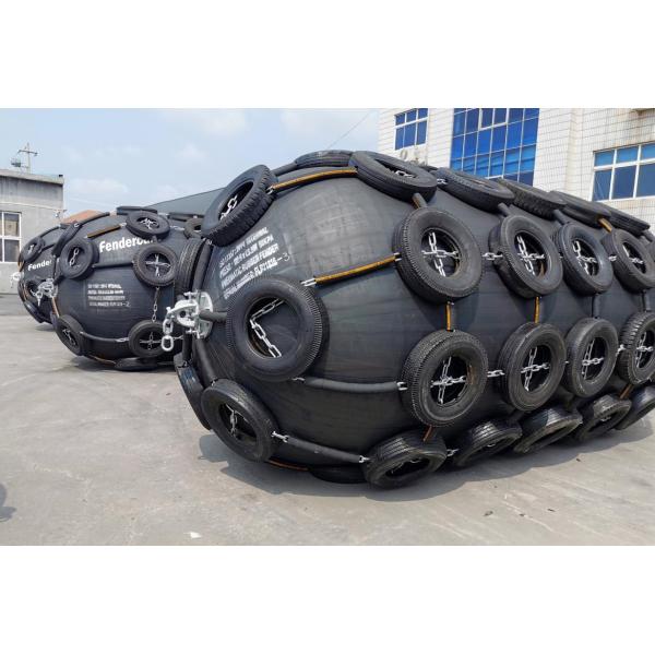 Quality Fendercare D2.0L3.5m Pneumatic Rubber Fender With BV Certificate wholesale