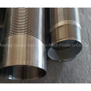 Cheap Stainless Steel Wedge Wire Wrap Screen Pipe 9-5/8&quot; Filter Cartridge for sale