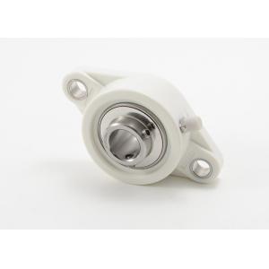 China Flange Plastic Pillow Block Housings With Stainless Steel Insert Bearing 2 Bolt SSBLFPL 201 on sale