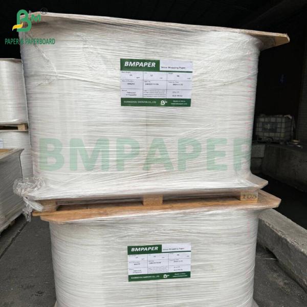 24gsm White & Colored Paper For Drinking Straw Individual Wrap 25.5mm 32mm Roll