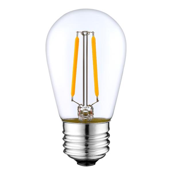 4w Led Edison Bulb E27 Dimmable St45 S14 Led Filament Lamp For Outdoor String