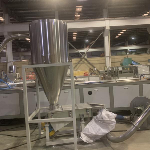 Hot Cutting 250kg/H PVC Pelletizing Line Automatic Control