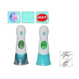 Ear Digital Infrared Thermometer With Alarm , Color Backlight