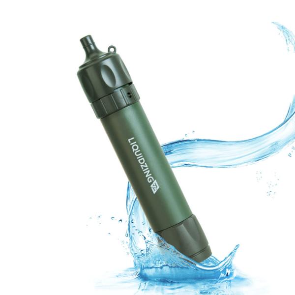 Quality 4 Stage Emergency Drinking Straw 0.01 Micron BPA Free ABS wholesale