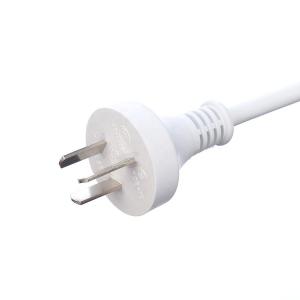 SAA 3 Pin Unrewireable Plug Outdoor Holiday Extension Cord with H05VV-F 3x0.75MM