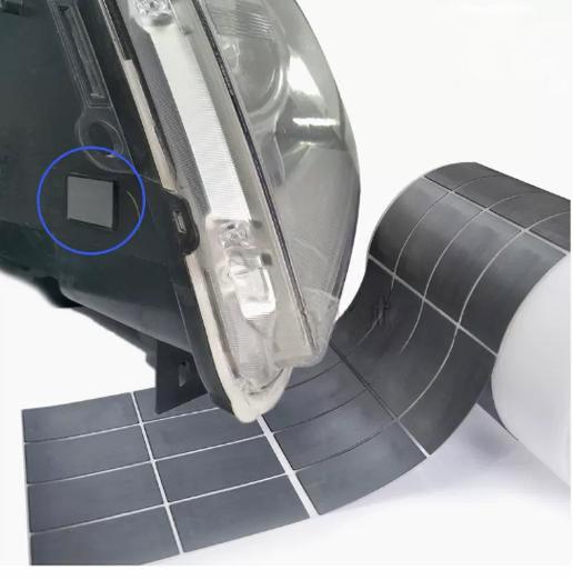 EPTFE Adhesive Vents For Automotives Lights Waterproof Dustproof Anti Fog