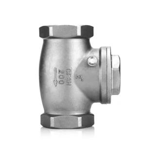 DN8-DN100 Female Male Thread Check Valve SS304 316 H14W for Your Requirement