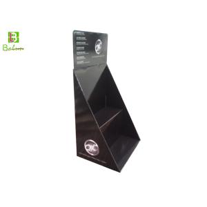 Promational Countertop cardboard brochure holders Trapezoid Modern Style