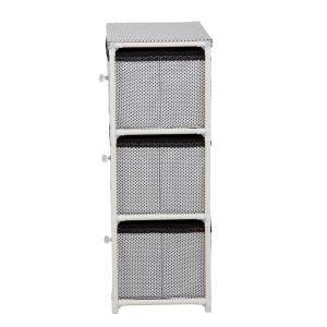 Daily Necessities Bedroom Storage Units , CE Storage Shelving Units With Fabric