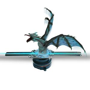 Universal Model 1700cd Hologram Projector 65cm Brightness and APP Content Upload