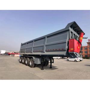 3 4 5 Axles used Sand Break Stone Rocky Scrap Yard Tipper Dump Semi Trailer For