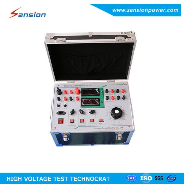 Single Phase Relay Protection Tester Electric Power Full Function Iso9001