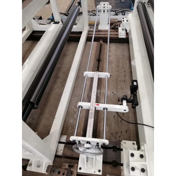 Quality Precise Temperature Control Paper Laminating Machine By PLC With Thinner Coating White and Blue Machine wholesale