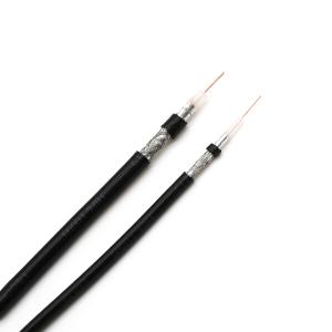 Flexible 75ohm RG6 1.02mm Coaxial Power Cable For Monitoring System