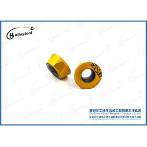 CNC Tungsten Carbide Turning Tools Insert , RPMT1003MO Milling Turning Tools