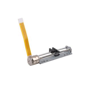 China 2 Phase 3.3vDC Micro Slider Stepper Motor 10mm Mini Slider Screw Linear Stepper Motor on sale