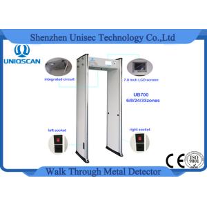 24 Zones Archway Metal Detector Body Scanner With 300 Sensitivity Level