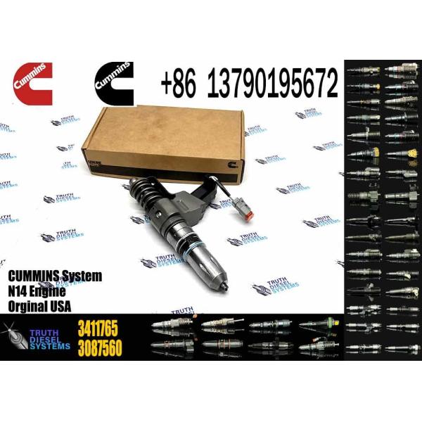 3087733 Diesel Fuel Injector N14 Common rail injector 3087560 3411752 3411765