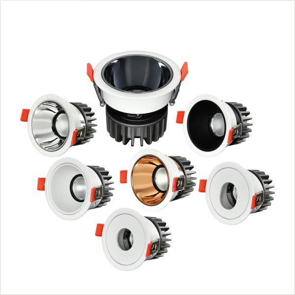 Lifud Dimmable Recessed Led Downlight , 12w Recessed Wall Washer Downlight