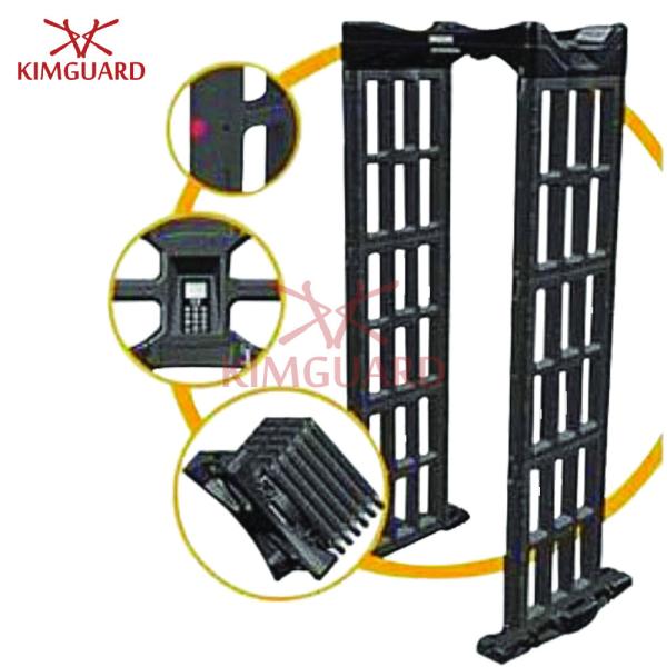 Quality Security Check Equipment Portable Metal Detector With 33 Pinpoint Detection Zones wholesale