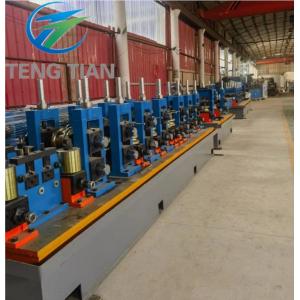 High Frequency Welding Tube Mill Machine 153mm Diameter 100m/min