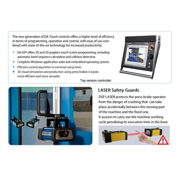 GENIUS HSC Ultra Series CNC Hydraulic Press Machine 9 Axes