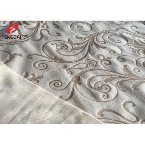 Short Velboa Polyester Glue Printed Velvet Upholstery Fabric Brushed Knitted