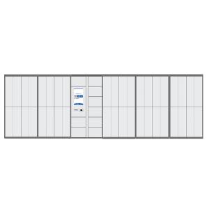Self-service electronic Smart Laundry locker with touch screen