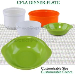 PLA unique clear fruit salad bowl,FDA SGS certificated disposable biodegradable