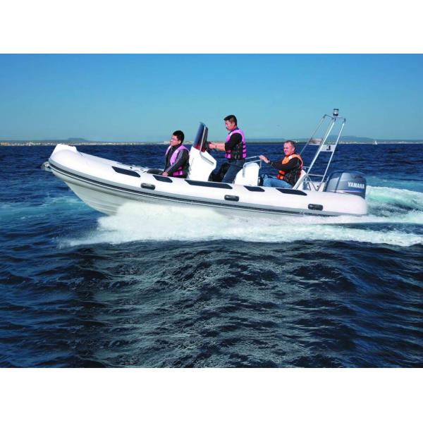 520cm Orca Hypalon tender big width inflatable rib boat rib520A with sunbed