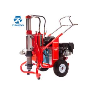 Mobile Gas Airless Paint Sprayer 550mm Distance Airless Putty Spray Machine