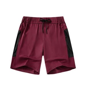 Men's invisible zipper mesh breathable machined custom beach pants