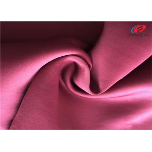 Cheap Polyester And Spandex Weft Knitted Fabric 300gsm Sandwich Scuba Fabric for sale