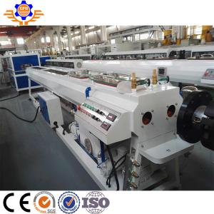 110 To 450MM PVC Pipe Extrusion Line Conical Twin Screw Plastic Pipe Production