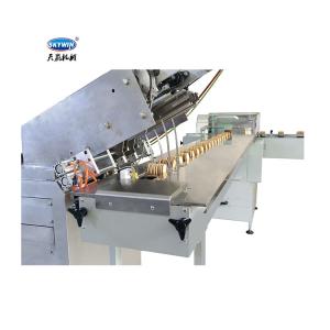 Cheap Automatic Single Flavor Cream Jam Sandwich Biscuit Cookies Machine With Packing for sale