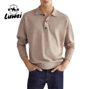 China Personalised Adult Cotton Polo T Shirts Collar Business Anti Wrinkle on sale