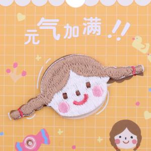 Factory custom iron patch logo patch wholesale flower patch