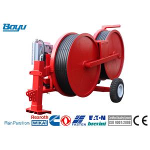 3200kg Overhead Line Stringing Equipment 30kn Hydraulic Puller Tensioner